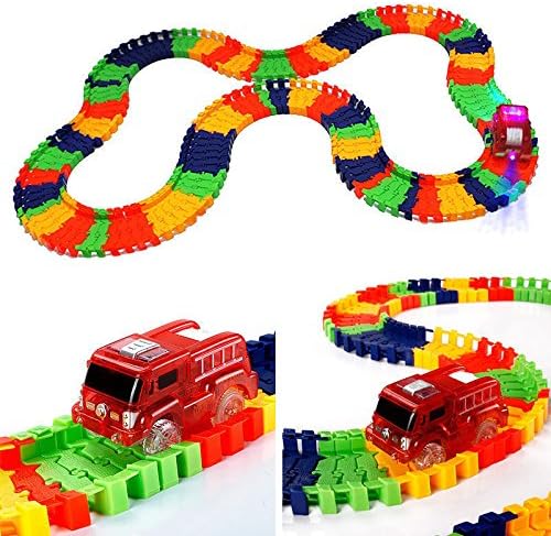 Magic Tracks Amazing Racetrack that Can Bend Flex Glow 11Ft Car