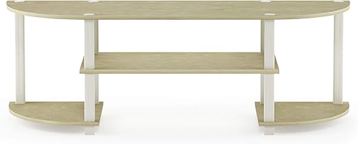 Amazon Com Furinno Turn S Tube Tv Entertainment Center Cream