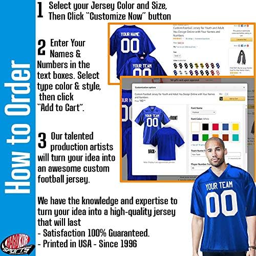 create my own football jersey