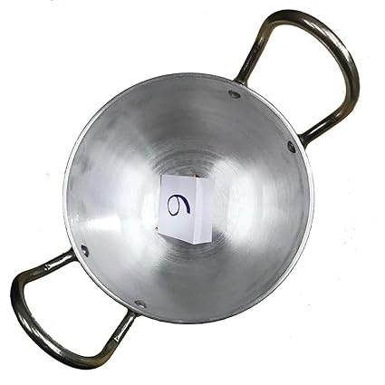 Buy Ap Kitchenware Stainless Steel Kadai 6inch 500ml Silver Online At Low Prices In India Amazon In