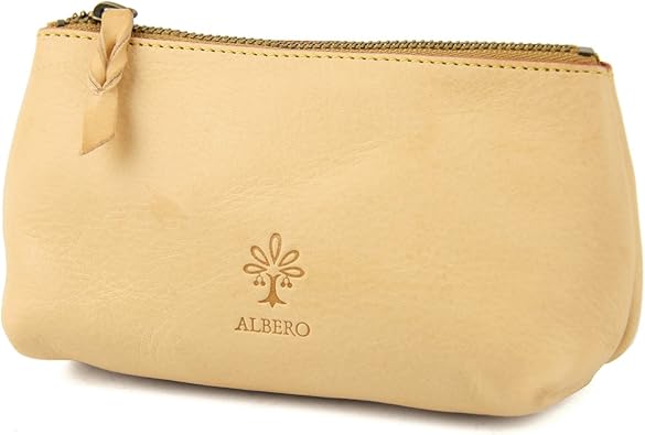Amazon アルベロ Albero ヌメ革 ポーチ 小 5311 Nature ナチュレシリーズ ナチュラル Al 5311 Albero アルベロ ポーチ