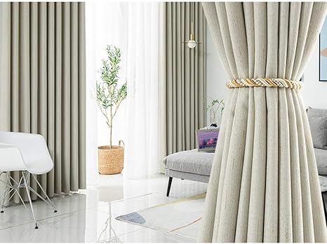 Amazon カーテン 1級遮光 ドレープカーテン おしゃれ 断熱 無地 ブルー カーキ 北欧 幅150cm 丈265cm 1枚入 防音 省エネ 新築祝い 400cm 265cm フック付 ベッドルーム リビングルーム 昼夜目隠し 出窓 高級 遮光カーテン カラー 青 カーテン オンライン通販