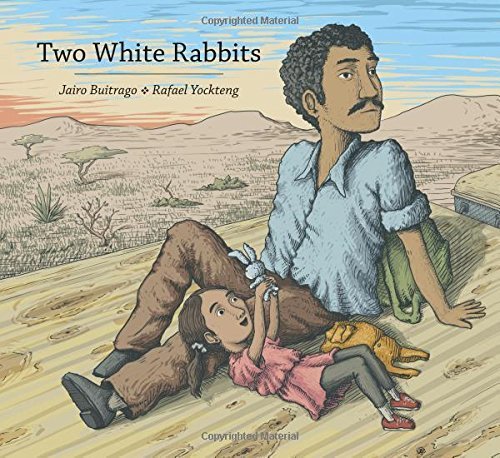 Two White Rabbits by Jairo Buitrago (2015-10-06)