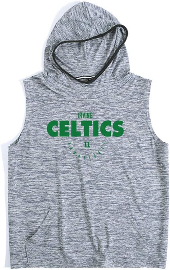 Disery Sports Sweatshirt - Boston Celtics #11 Kyrie Irving Hoodie Men's Long Sleeve Sweater Training Suit Jersey Quick-Drying Basketball Uniform