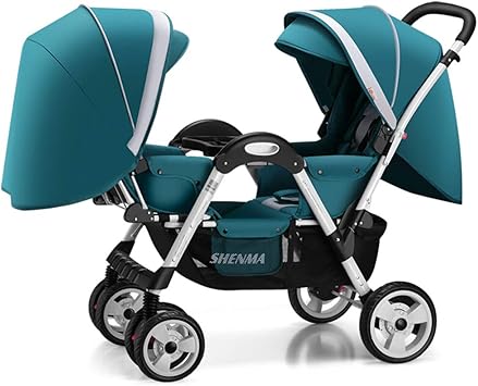 poussette canne jumelle