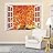 Red Maple Leaf in Autumn Open Window Mural Wall Sticker - 36"x48"