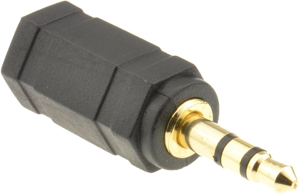 kenable 2.5mm Stereo Socket to 3.5mm Stereo Jack Plug Audio Cable Adapter Gold Plated - Image 5