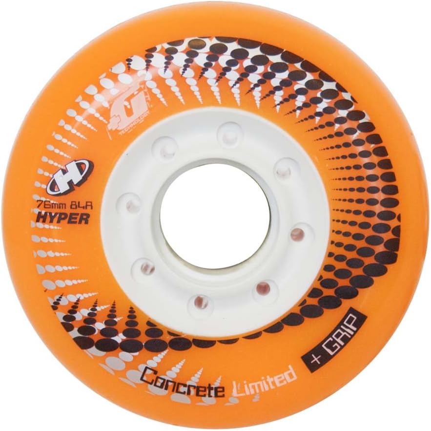 HYPER Des Rueda P. Urban Concrete+G 76-84 4UD Skate, Men, Orange (Orange), 76/84