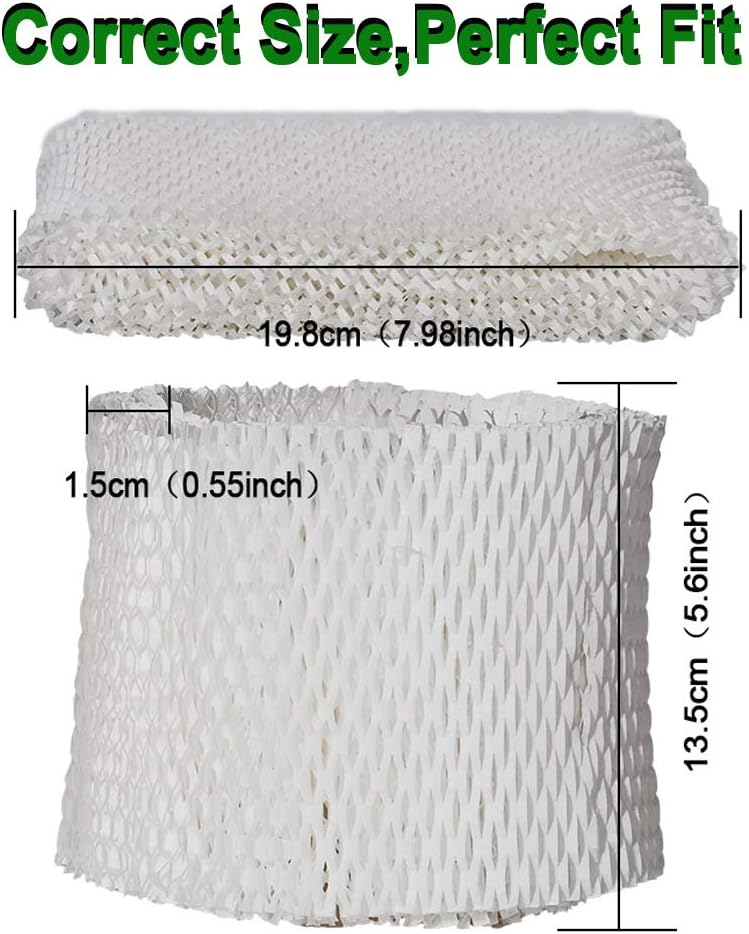 HIFROM Replace Air Humidifier Wick Filter for Philips HU4801/02/03 HU4102 HU4801 HU4803 HU4811 HU4813 Humidifier Parts Accessory (8pcs): Kitchen & Dining