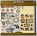 K&Company Military Scrap Kit, 12-Inch x 12-Inch, Military Navy
