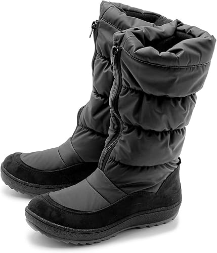Amazon キンバーテックス リタ Sl スノーブーツ レディース 04 ブラック 36 23cm シューズ バッグ
