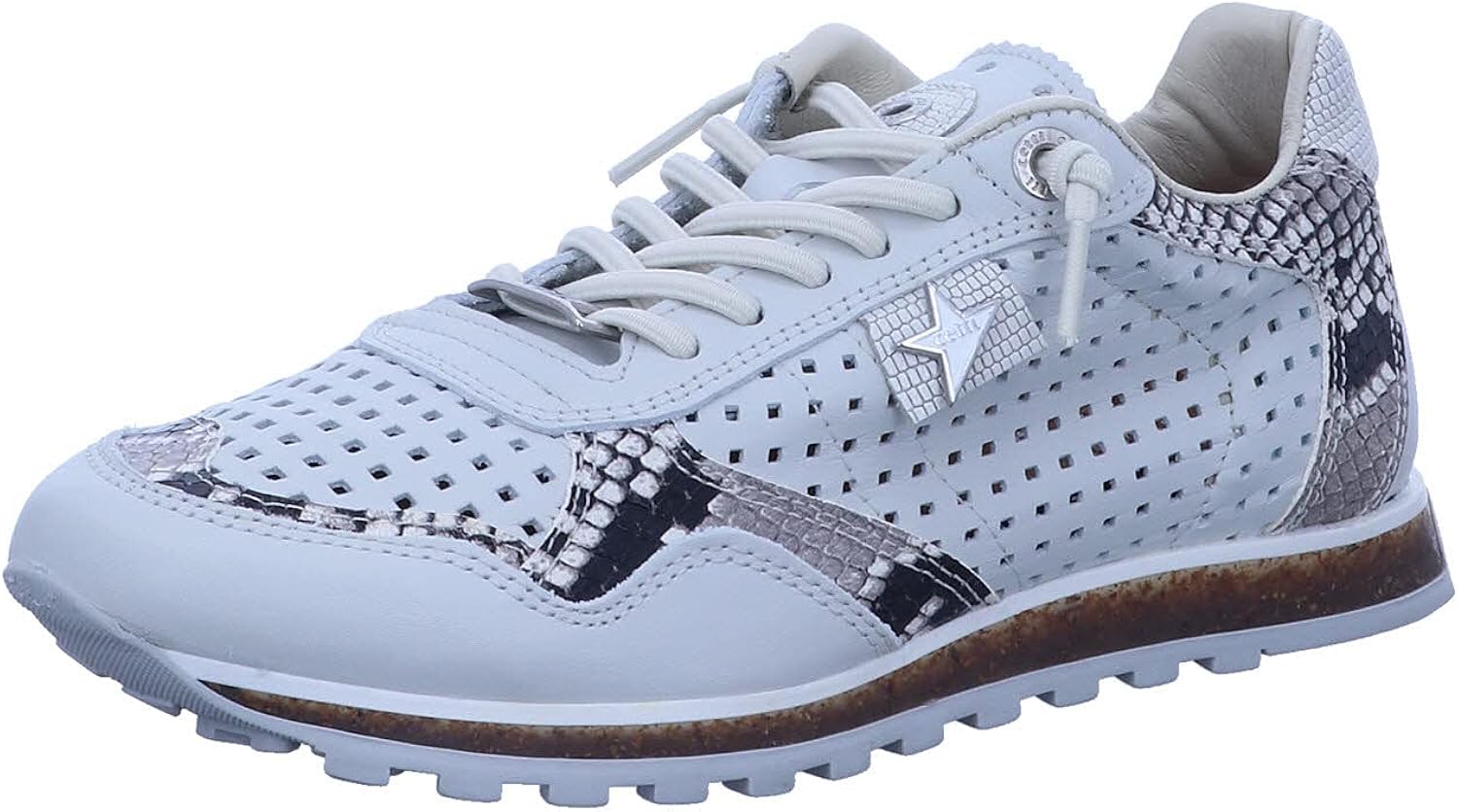 Cetti C848 SRA Women�s Shoes Top Trends, White, Leather