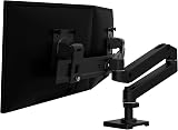Ergotron LX Pro Dual Direct Monitor Arm VESA Desk Mount Up to 27 Inches