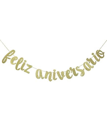 Decoracion De Año Nuevo 2025 Hintergrund – Spanisches Happy New Year Banner, 150x99 Cm, Vinyl, Schwarz-Gold