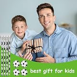 AUAUY Soccer Pencils 12 Pcs Theme Wooden with Erasers Unsharpened Gift Set view 6
