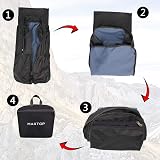 MAXTOP 40L Ultra Lightweight Packable Backpack Foldable Rucksack Water Resistant view 6