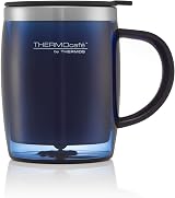 Thermos Translucent Desk Mug Stainless Steel Blue 450 ml view 1