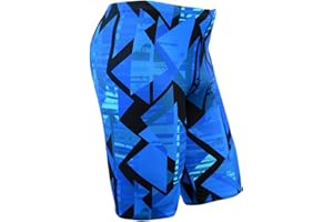 Adoretex Boy's/Men's Printed Pro Athletic Jammer Swimsuit Swim Shorts