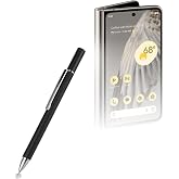 BoxWave Stylus Pen Compatible with Google Pixel Fold - FineTouch Capacitive Stylus, Super Precise Stylus Pen - Jet Black