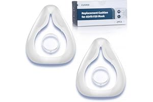 CUORD 2-Pack Replacement Cushion for ResMed AirFit F20, FSA/HSA Eligible, Compatible with Original Airfit F20 Full Face Mask, Reliable Seal & Perfect Fit, Covers Nose and Mouth, Large