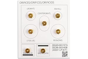 SIENSON DG96-00340B Oven Gas Range Conversion Kit,Stove/Oven Assembly LP Kit Replacement for DG69-00197A