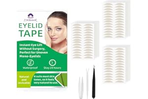840PCs 5MM Premium Quality Complexion Natural-Looking Eyes Medical-use Fiber Eyelid Lift Strip, Instant Eyelid Lift for Heavy