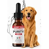 Hemp Oil for Dogs Over 50 lbs, Omega 3-6-9 Joint Support &amp; Calming, 1oz | Supports healthy bones, skin &amp; immune health, 100% natural, Made in USA, great for senior dogs