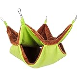 Pet Cage Hammock,Bunkbed Hanging Hammock,Warm Hammock for Small Animal Hideout for Sugar Glider Ferret Squirrel Guinea Pig