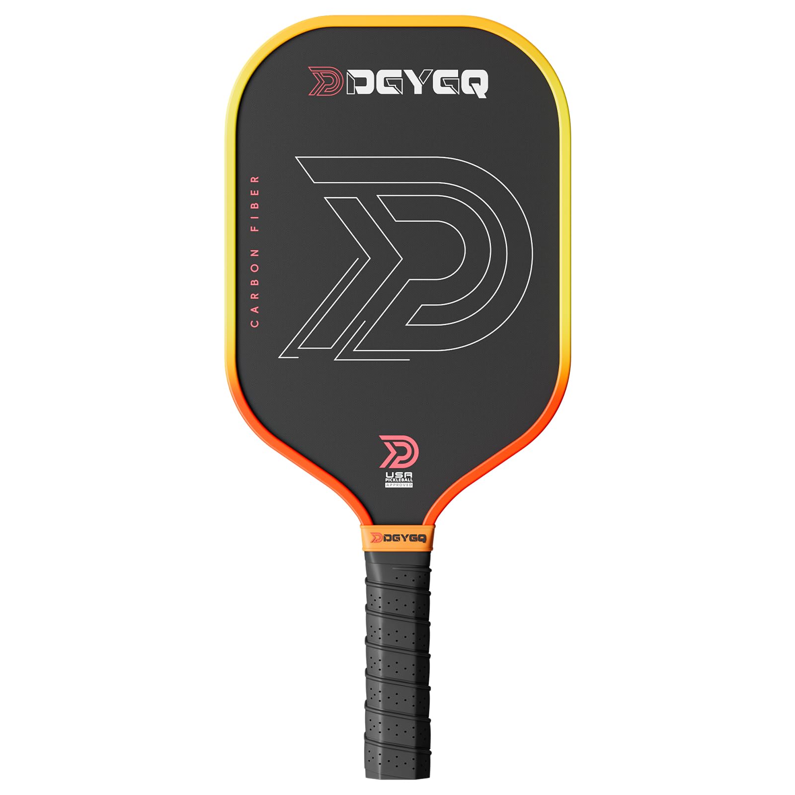 Photo 1 of DGYGQ Pickleball Paddles, T700 Raw Carbon Fiber Surface, 16mm Polypropylene Honeycomb Core for All Skill Levels - Larger Sweet Spot for Max Spin, Control & Power