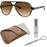 Ray-Ban RB4125 CATS 5000 CLASSIC Sunglasses with Official Eyewear Kit