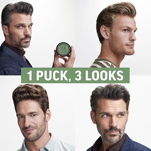 AMERICAN CREW MEN’S HAIR FORMING CREAM (OLD VERSION), LIKE HAIR GEL WITH MEDIUM HOLD & MEDIUM SHINE, 3 OZ (PACK OF 1)