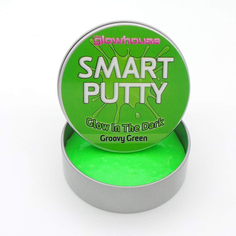 Glow In The Dark Smart Putty (Groovy Green)