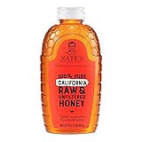 Nate's California 100% Pure, Raw & Unfiltered Honey
