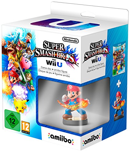 Super Smash Bros Plus amiibo Mario Character (Nintendo Wii U)