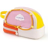 CICIMELON Large Capacity Pencil Case, Cute Aesthetic Pencil Pouch with 3 Compartments, Big Pencil Bag Organizer for School Supplies, Pen Holder for Kids, Girls, Boys, Students
