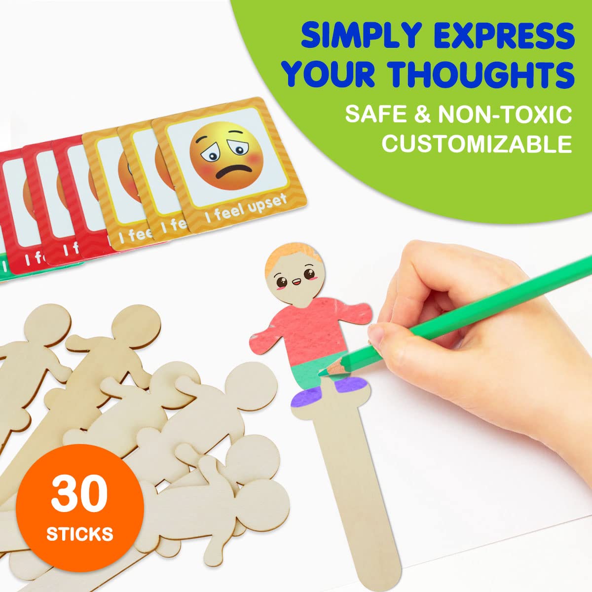 Emotions Feelings Pocket Chart With 50 Cards Social Emotional