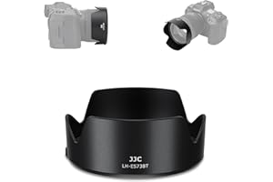 JJC Tulip Flower Lens Hood for Canon RF 45mm f/1.2 STM Lens, Reversible Lens Shade Replacement of Canon ES-73B Hood, Compatib