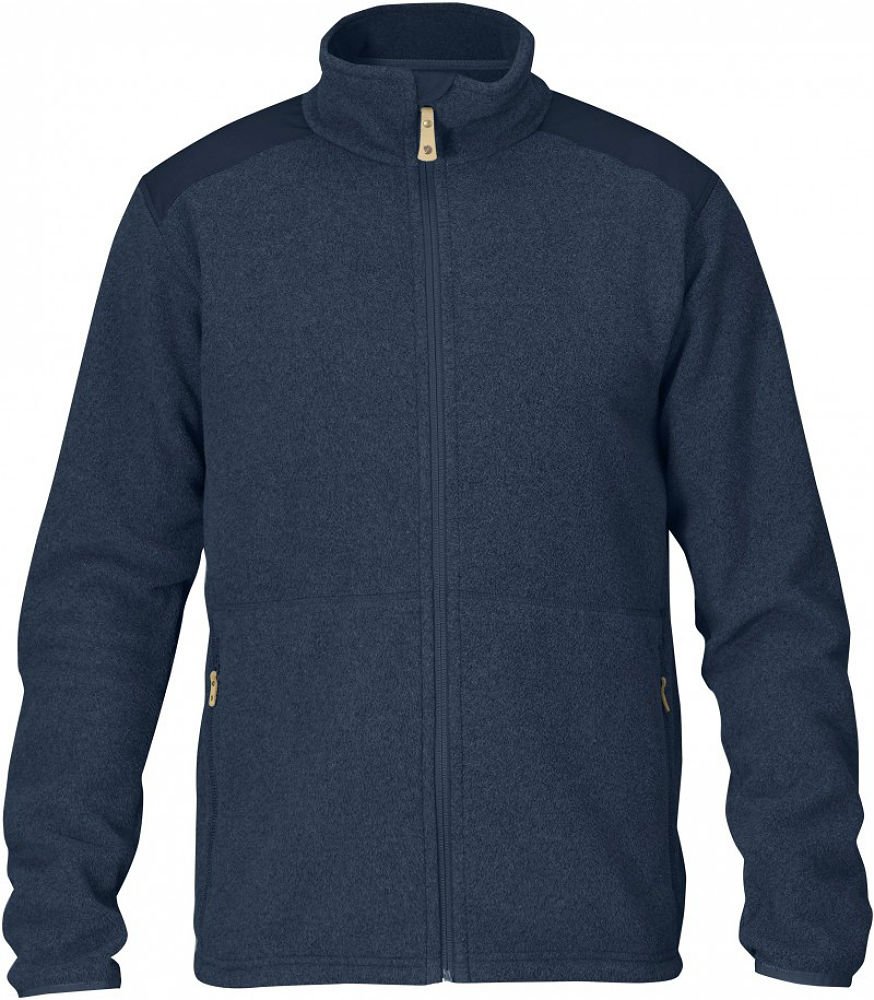 Fjallraven Men's Sten M Fleece Jacket, Dark Navy, L UK