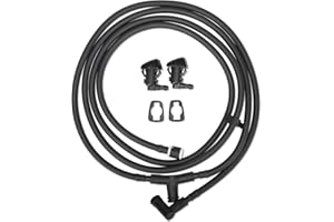 MITZONE Windshield Washer Nozzle Kit Compatible with 2011-2016 FORD F-250 F-350 F-450 F-550 Super Duty Replace BC3Z-17603-A