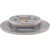 ACDelco Silver 18A2801A (88875712) Non-Coated Rear Disc Brake Rotor