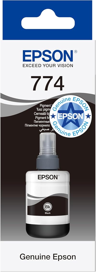 Epson T7741 Black Ink Eco Tank 140ml Original for L1455 L605 L655 M100