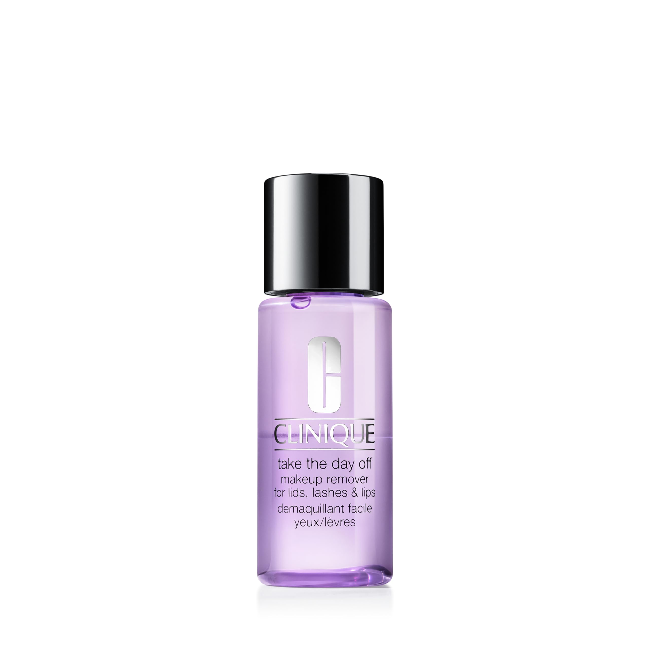 Photo 1 of Clinique Take The Day Off Liquid Makeup Remover For Lids, Lashes, + Lips | Oil Free + Non-Irritating, 1.7 Fl Oz