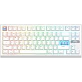 EPOMAKER G84 HE Wireless Hall Effect Keyboard, 8K Polling &amp; 8000mAh | SOCD &amp; DKS, Gaming Keyboard with Fast Trigger &amp; Adjustable Actuation, RGB Backlit, PBT Keycap, Hot-Swap, for Win/Mac (White)