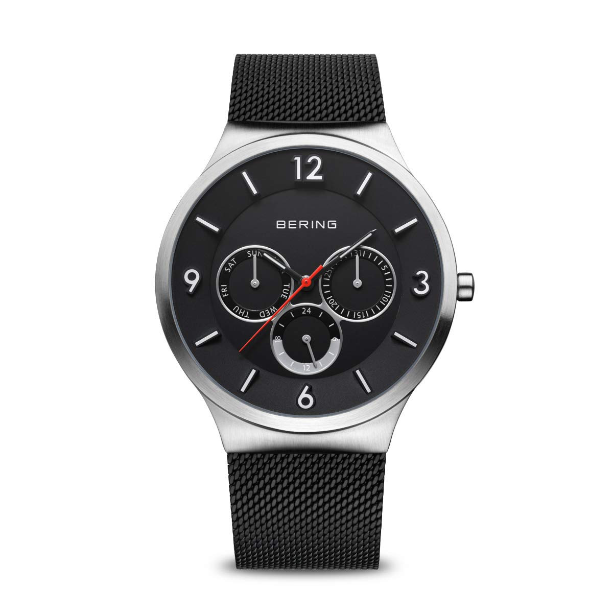 BERING Men Analog Quartz Classic Collection Watch with stainless steel Strap and Sapphire Crystal 33441-102