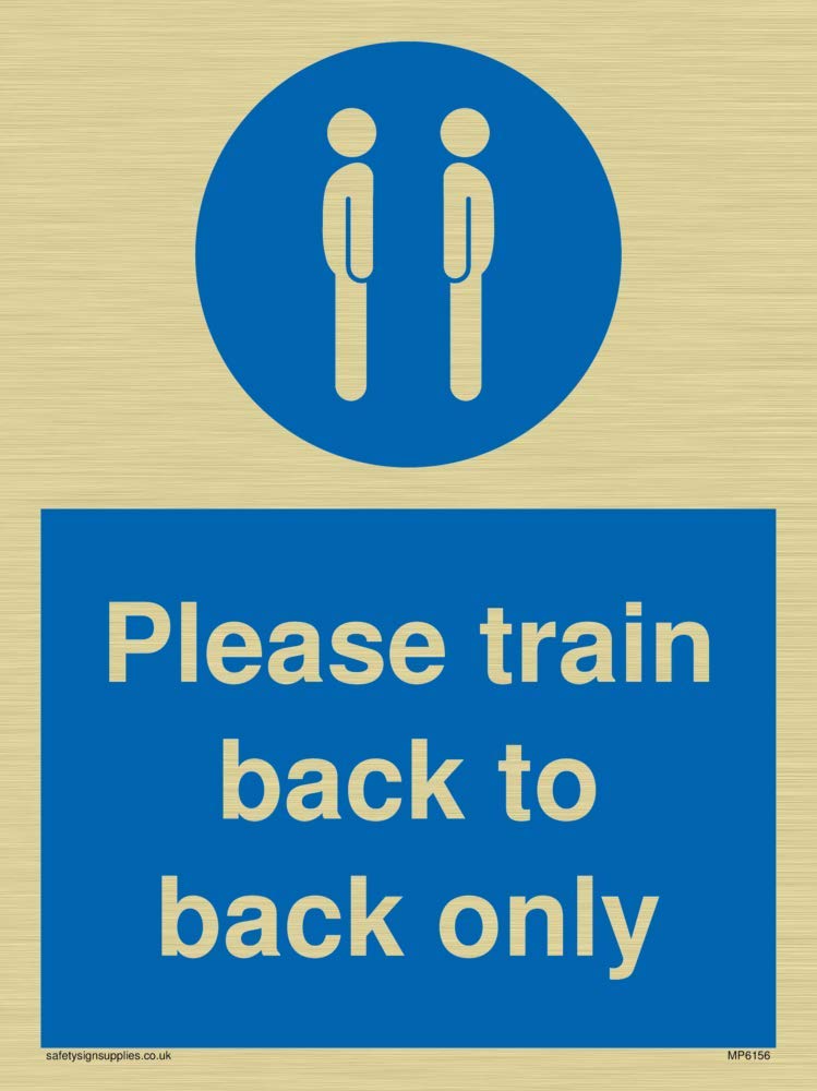 Please train back to back only