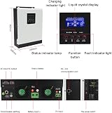 Karlak Solar Inverter 3000VA 2400W Pure Sine PWM 50A Solar Controller Auto view 8