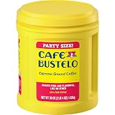Caf&eacute; Bustelo Espresso Ground Coffee, Dark Roast, 36-Ounce Canister