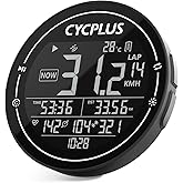 CYCPLUS GPS Bike Computer, Wireless Cycling Computer, ANT+ Bluetooth Bicycle Computer Mini Speedometer Odometer Waterproof MT