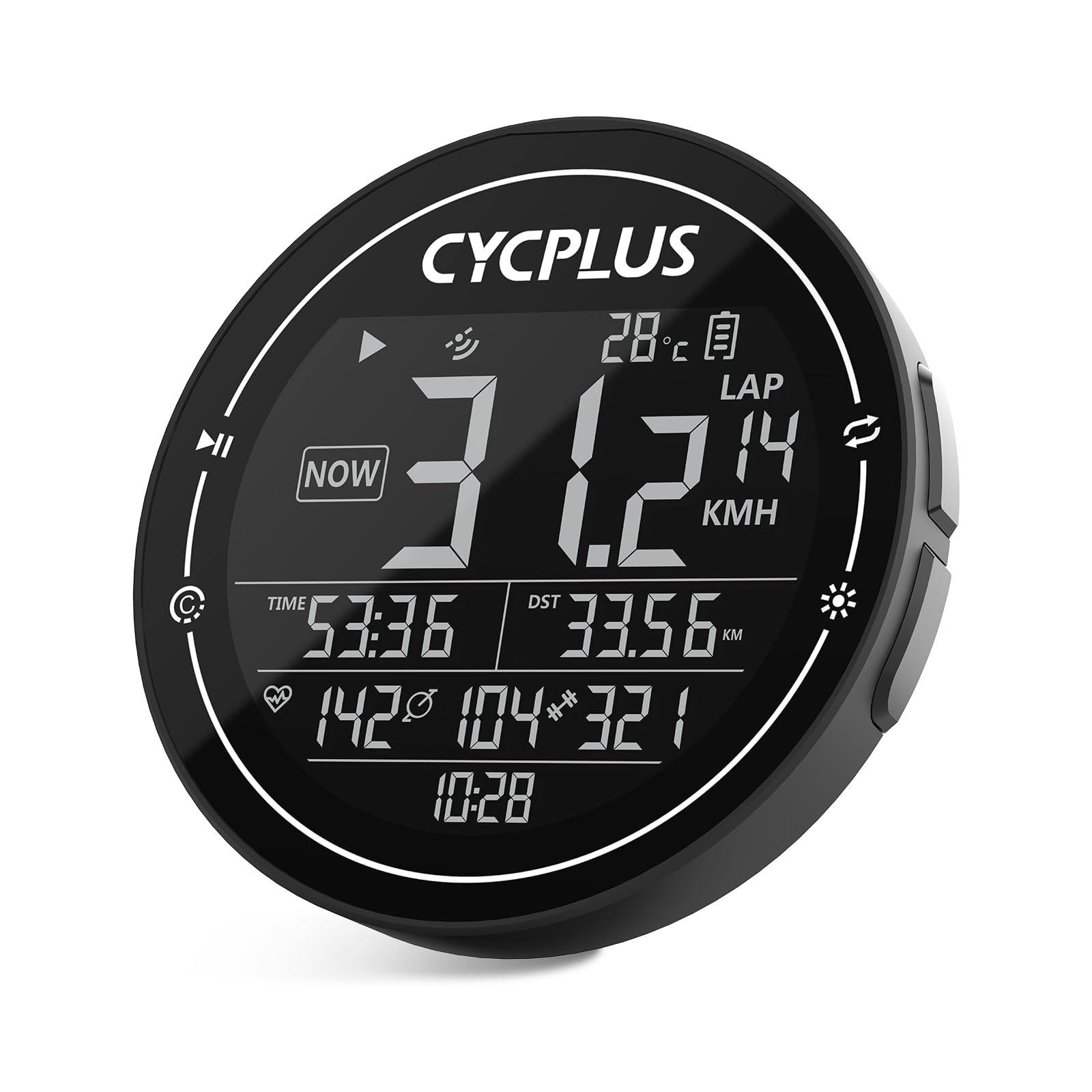 Photo 1 of CYCPLUS GPS Bike Computer, Wireless Cycling Computer, ANT+ Bluetooth Bicycle Speedometer Odometer IPX6 Waterproof, Rechargeable with 2.5 Inch Screen for Bikers Outdoor Cycling(New Upgraded)