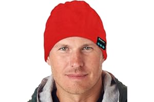 Savage Bluetooth Gear Bluetooth Beanie with Wireless Hands Free Easy Connect (Technology Red)
